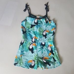 Gymboree Tropical Toucan Girl's Romper